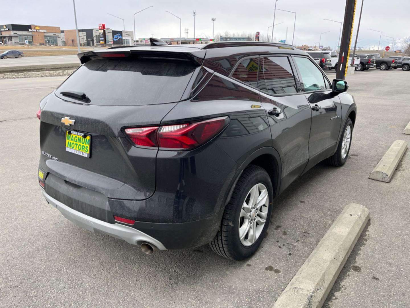 2021 Black Chevrolet Blazer (3GNKBJRS1MS) , located at 1960 Industrial Drive, Wasilla, 99654, (907) 274-2277, 61.573475, -149.400146 - Photo#5